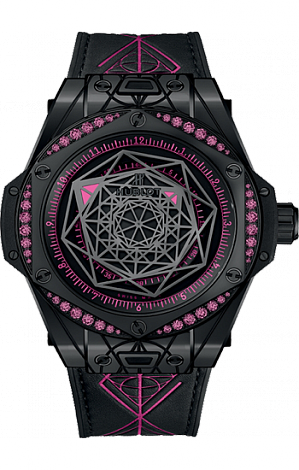 Hublot Big Bang Sang Bleu All Black Pink 39 mm 465.CS.1119.VR.1233.MXM18 watch Replica